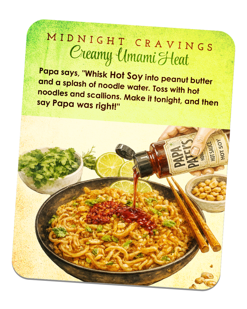 Creamy Umami Heat - Recipe